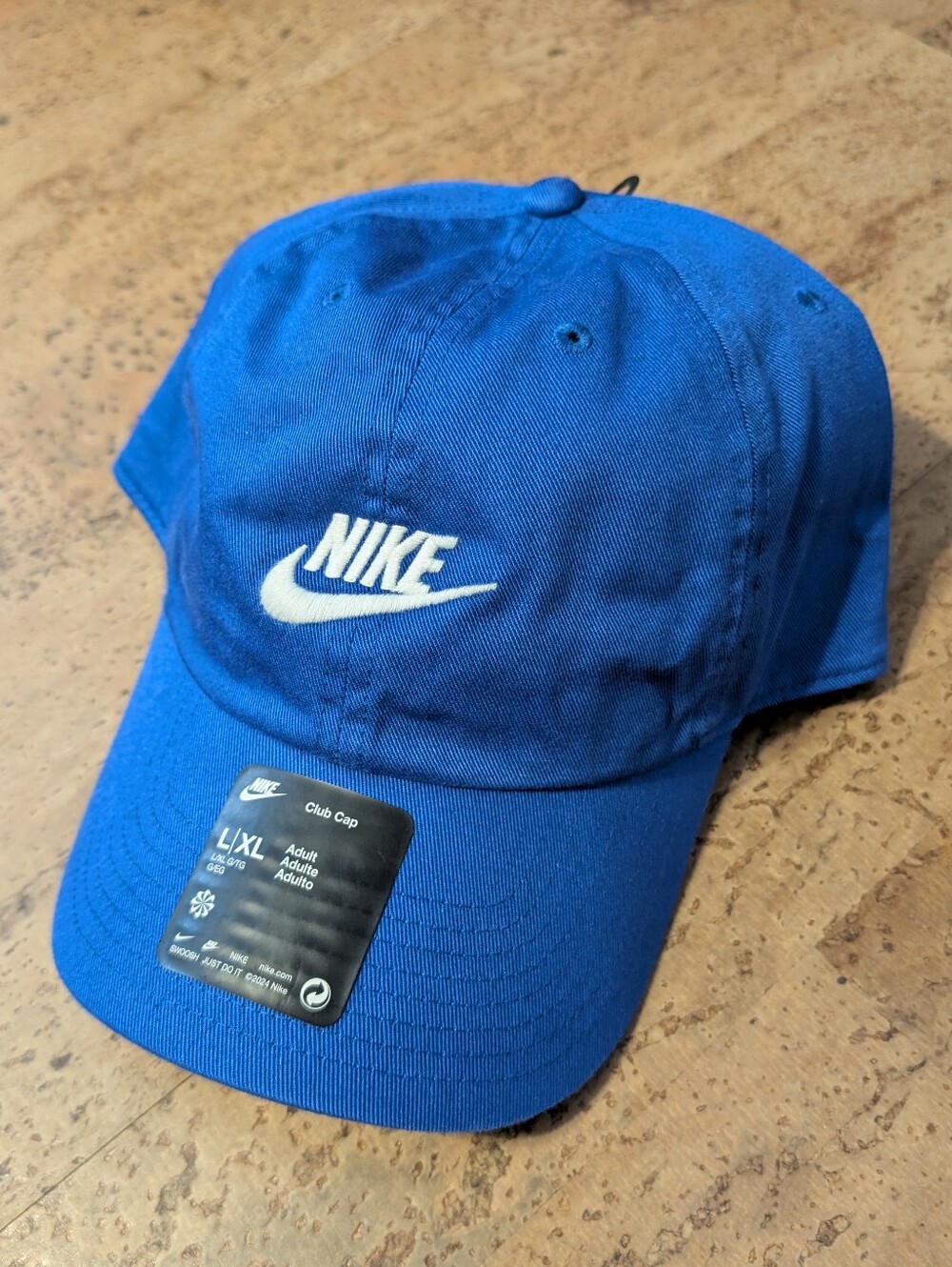 Nike Dri-fit Adjustable Futura Wash Club Hat Cap Mens Size L/XL